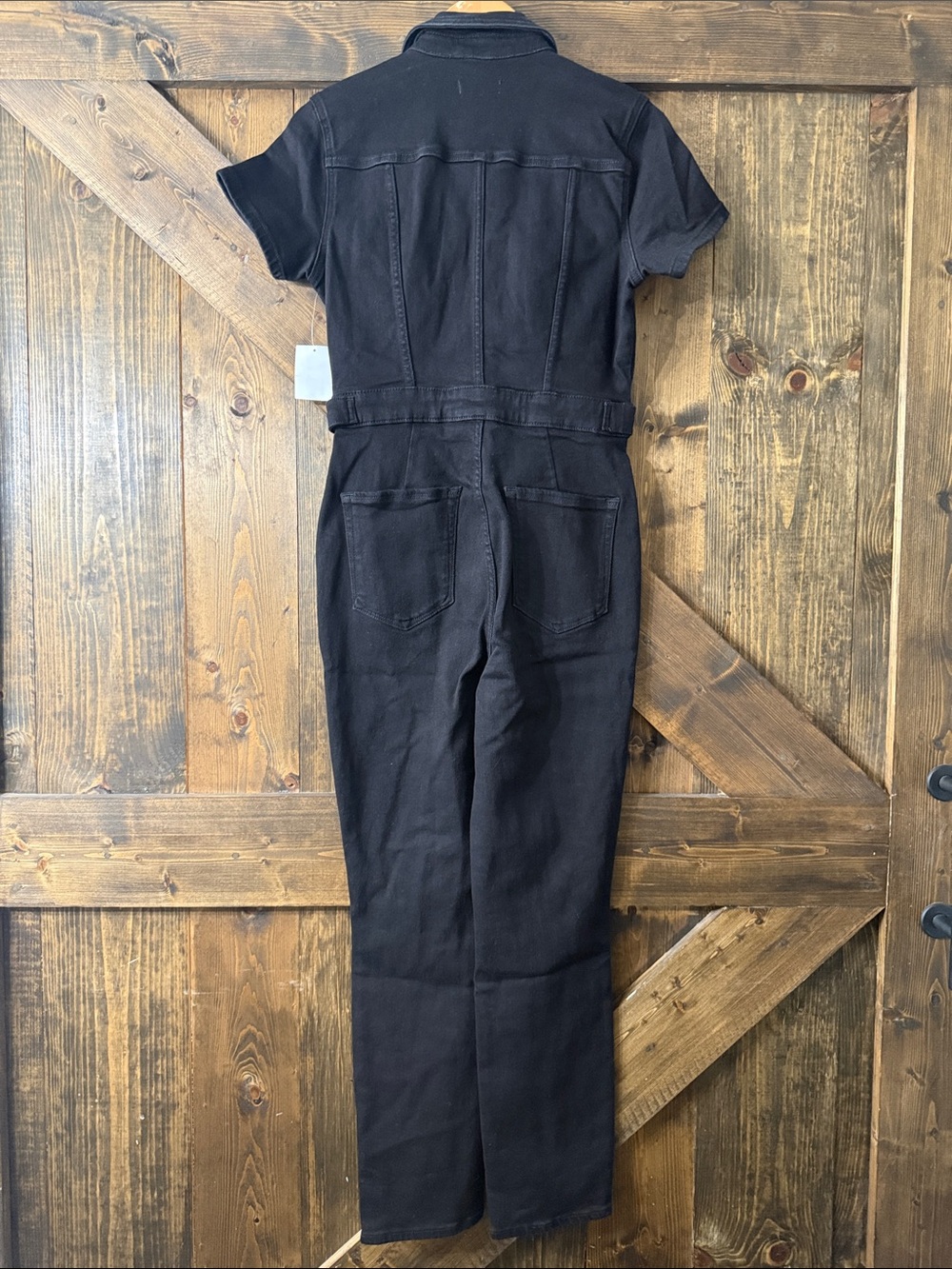 GOOD AMERICAN Utility Denim Jumpsuit - Picture 5 of 12